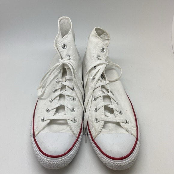 Converse All Star Sneakers Mens 13 Hi Top White Lace Up Casual Shoes M7650 - Picture 2 of 10